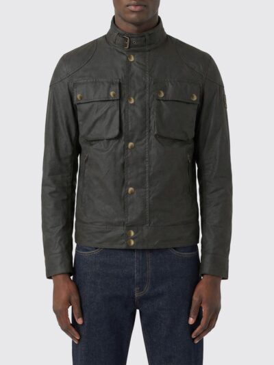 BELSTAFF Jacket Men color Olive