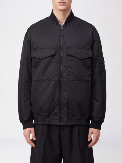 COMME DES GARÇONS HOMME PLUS Relaxed-Fit Satin Bomber Jacket