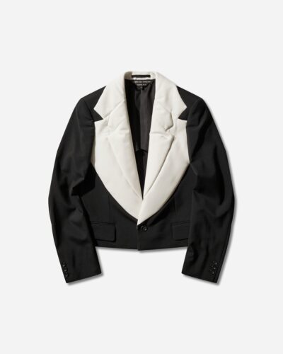 Comme des Garçons Men s Double-Lapels Blazer Black / Natural