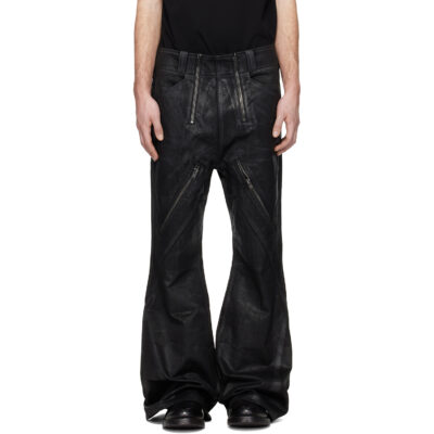DET BLEV SENT Black Guild Trousers