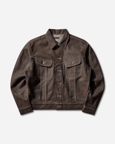 KAPITAL Men s Century Denim Westerner Regular Jacket (Kakishibu Dye) Persimmon / Indigo