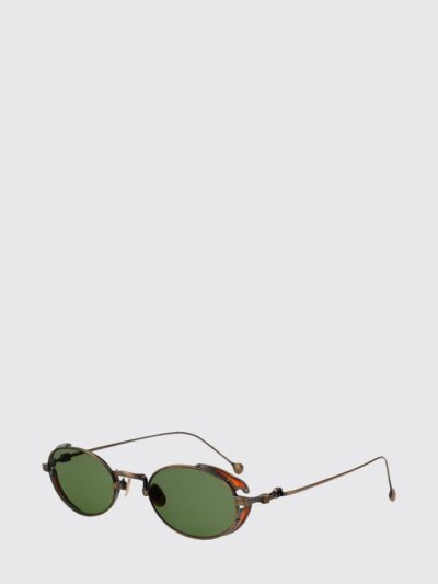 MATSUDA Oval Frame Sunglasses in Metal with UVA/UVB Protective Lenses