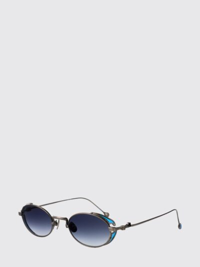 MATSUDA Oval Frame Sunglasses in Metal with UVA/UVB Protective Lenses