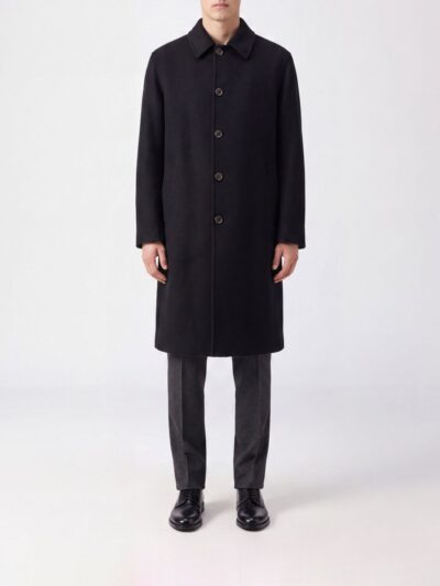 MM6 MAISON MARGIELA Single-Breasted Long Wool Coat