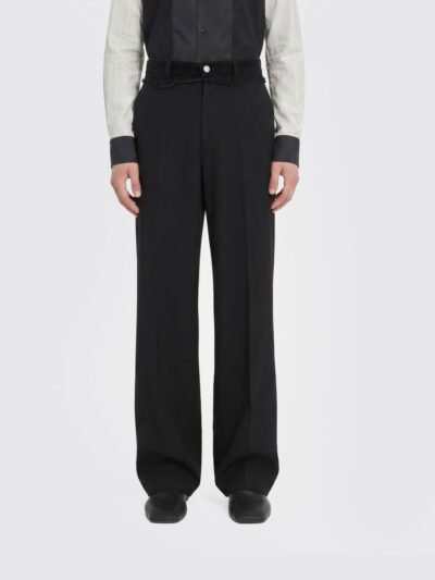 MM6 MAISON MARGIELA Tailored Trousers in Virgin Wool Blend
