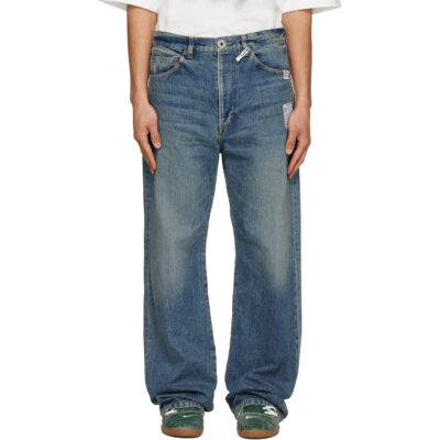 Maison MIHARA YASUHIRO Blue Flared Jeans