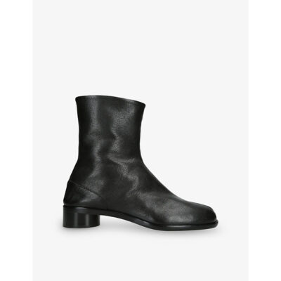 Maison Margiela Mens Maison Margiela Tabi 30 Leather Ankle Boots