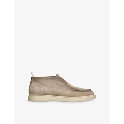 Officine Creative Mens Officine Creative Bones Suede Desert Boots
