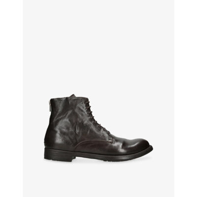 Officine Creative Mens Officine Creative Hive Lace-Up Leather Boots