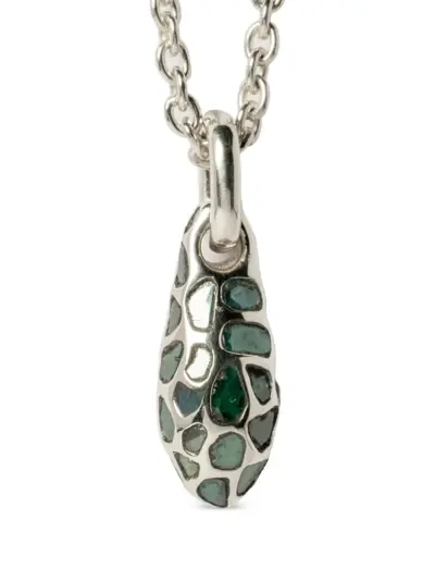 Parts of Four Chrysalis blue diamond necklace - Silver