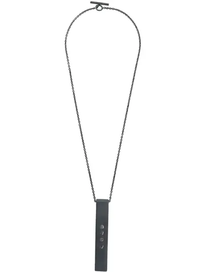 Parts of Four Wedge necklace - Metallic