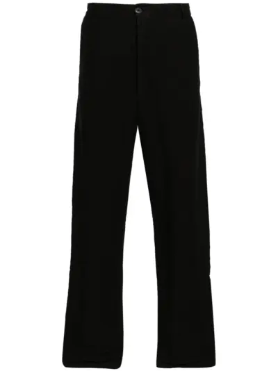 Poème Bohémien mid-rise drop-crotch trousers - Black