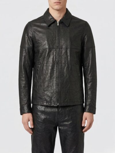 RICK OWENS Brad Leather Jacket