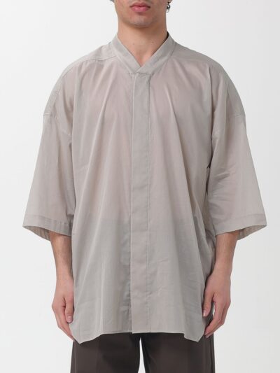 RICK OWENS Jumbo Faun Cotton Shirt