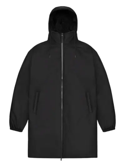 Rains Lohja Longer insulated jacket - Black