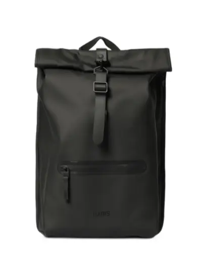 Rains Rolltop Rucksack backpack - Black