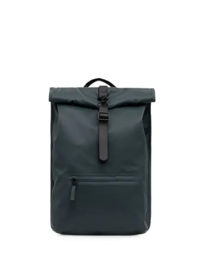 Rains roll-top backpack - Green