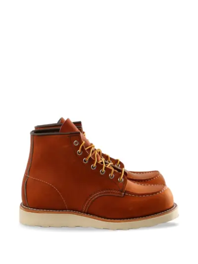 Red Wing Shoes 875 moc-toe leather boots - Brown