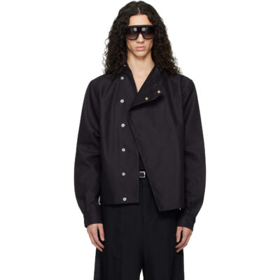 Rick Owens Black Temple LPM Jacket
