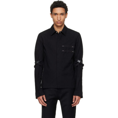 Rick Owens Black Temple Rowland Shirt