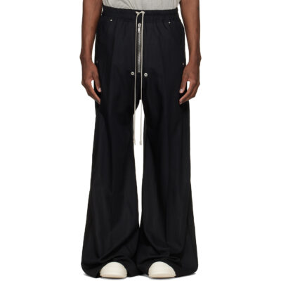 Rick Owens Black Temple Wide Bela Trousers