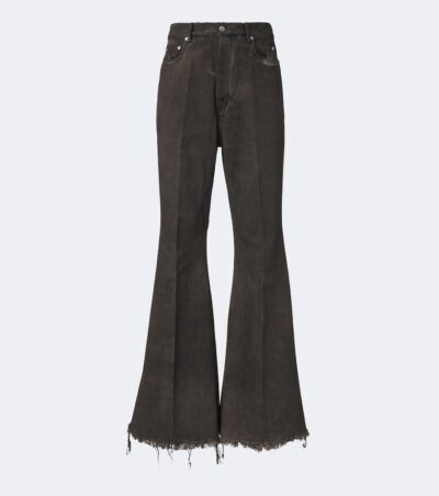 Rick Owens Bolan distressed flared jeans