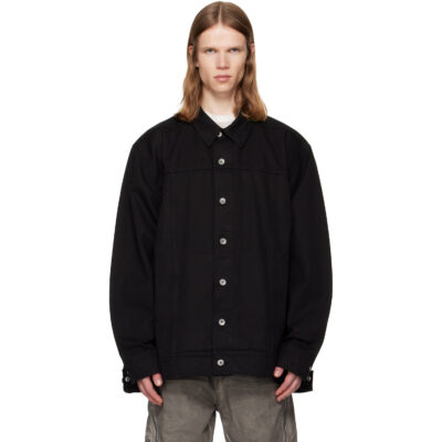 Rick Owens DRKSHDW Black Tower Jumbo Worker Jacket