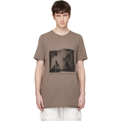 Rick Owens DRKSHDW Gray Temple Level T-shirt