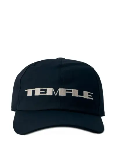 Rick Owens DRKSHDW embroidered hat - Black