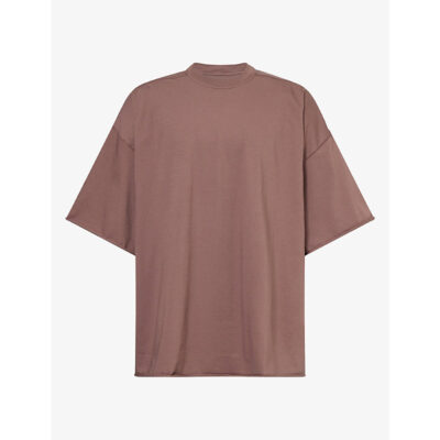 Rick Owens Mens Rick Owens Tommy Oversized Cotton-Jersey T-Shirt