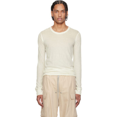 Rick Owens Off-White Temple Basic LS T-shirt