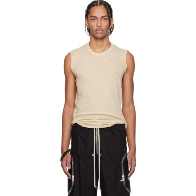 Rick Owens Off-White Temple Basic SL Tank Top