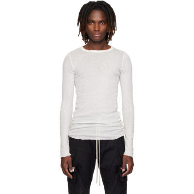 Rick Owens Off-White Temple Rib LS T-shirt
