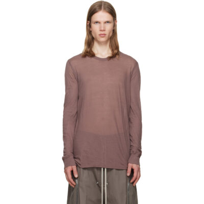 Rick Owens Purple Tower Basic LS T-shirt