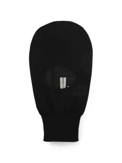 Rick Owens Skull wool balaclava - Black