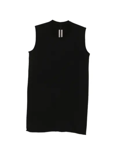 Rick Owens crew-neck tank top - Black