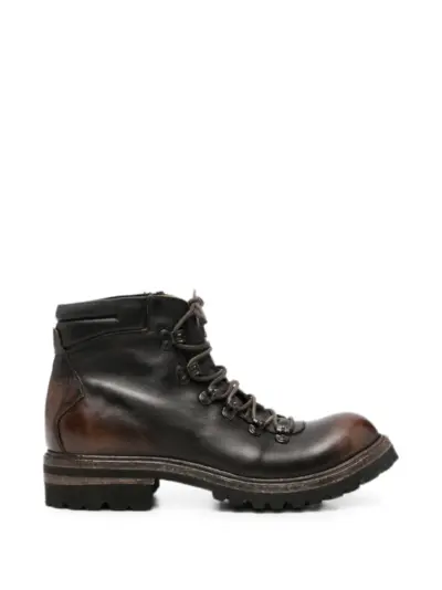 Shoto leather boots - Brown