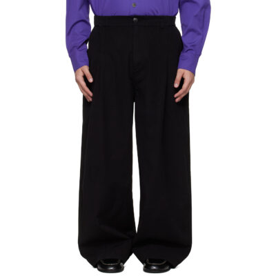 Toogood Black 'The Locksmith' Trousers