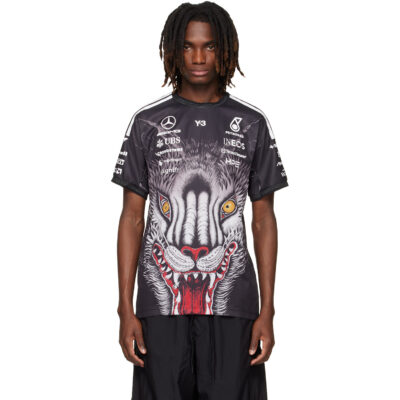 Y-3 Black Mercedes-AMG F1 Edition Driver T-shirt