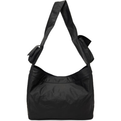 Y-3 Black Newspaper L Bag