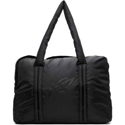 Y-3 Black Padded Weekender Duffle Bag