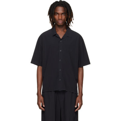 Y-3 Black Ultralight Woven Shirt