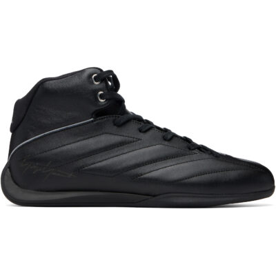 Y-3 Black & Silver Mercedes-AMG F1 Edition Feroza Hi Sneakers