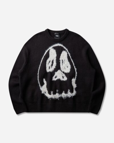 Y-3 CHITO Graphic Knit Sweater Black