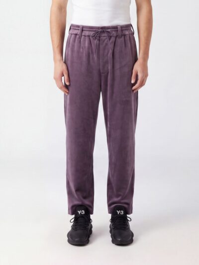 Y-3 Recycled Polyester Trousers with Drawstring Waist and Belt Loops