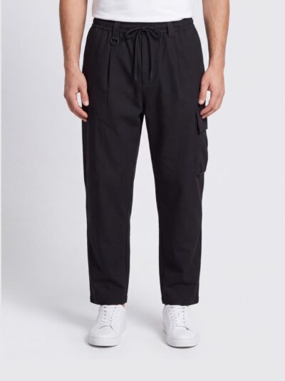 Y-3 Recycled Technical Fabric Cargo Trousers with Drawstring and Pockets