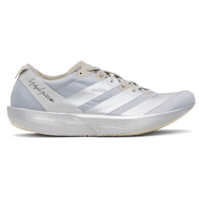 Y-3 Silver Adios 9 Sneaker