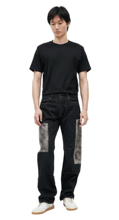 Yohji Yamamoto Printed jeans