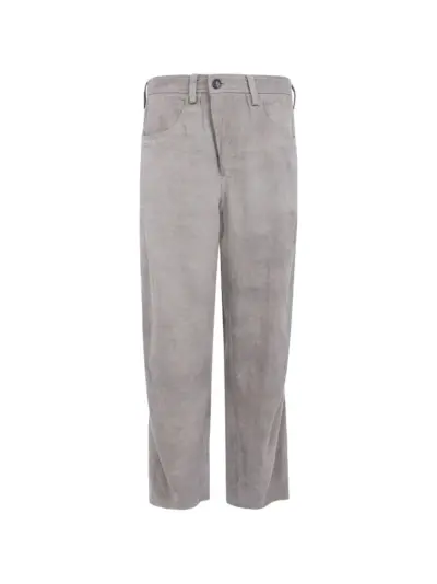 Ziggy Chen wide-leg jeans - Grey