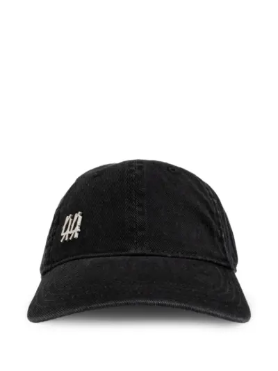44 LABEL GROUP Rivet logo-plaque baseball cap - Black